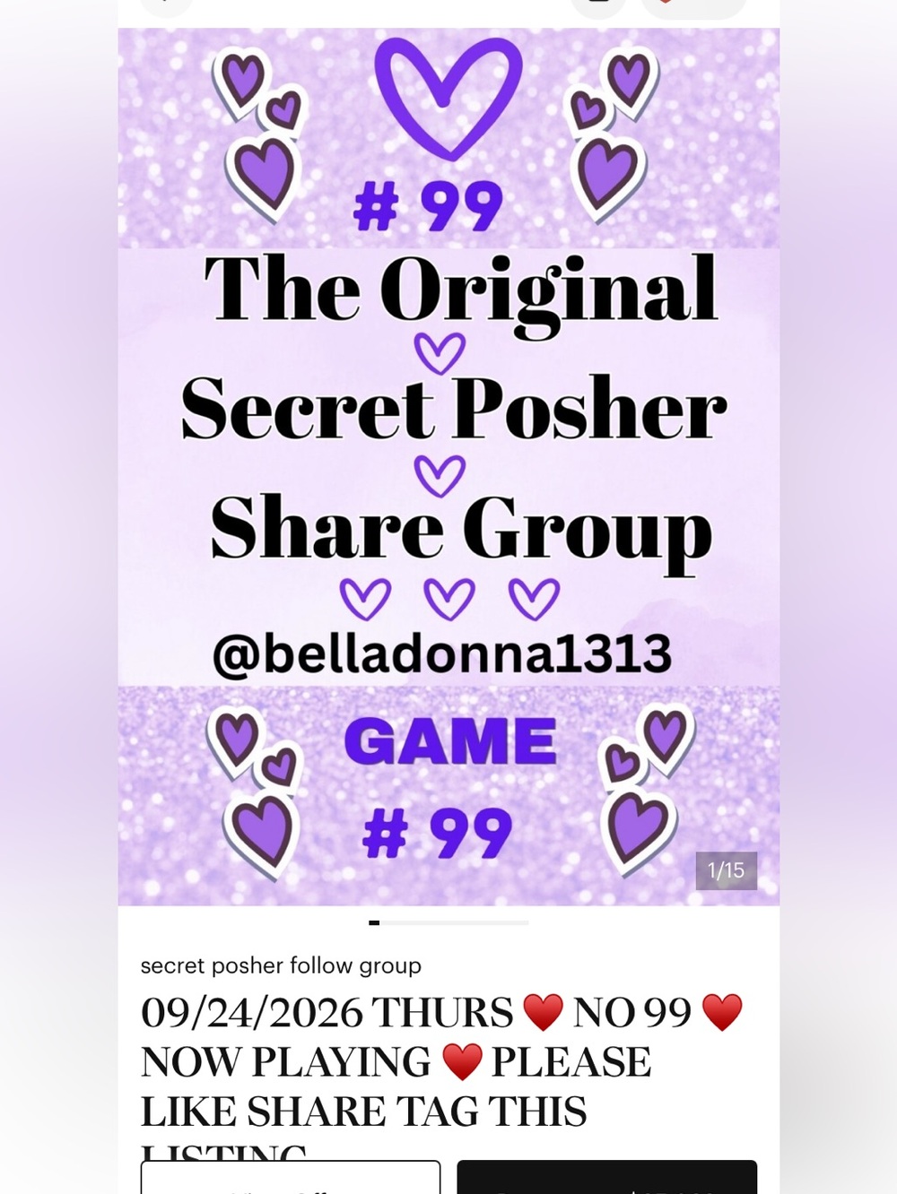 I’m Featured 9/24/2026 Secret Posher!!!